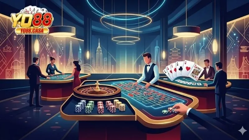 Hệ Hệ Sinh Thái Casino Quốc Tế Uy Tín Tại Sảnh Cược YO88